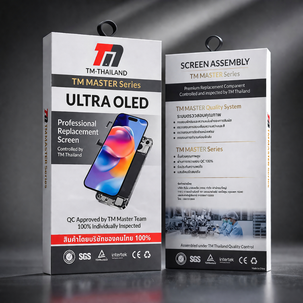 TM หน้าจอมือถือ สำหรับ iPhone งานเกรด Premium