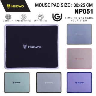 แผ่นรองเมาส์ NUBWO เย็บขอบ NUBWO MOUSEPAD NP-001 / NP-005 / NP-011 / NS-010 / NP051