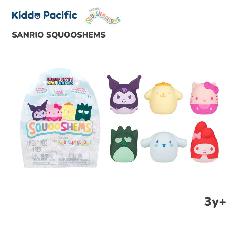 SQUISHMALLOWS SANRIO SQUOOSHEMS ของเล่นตุ๊กตา