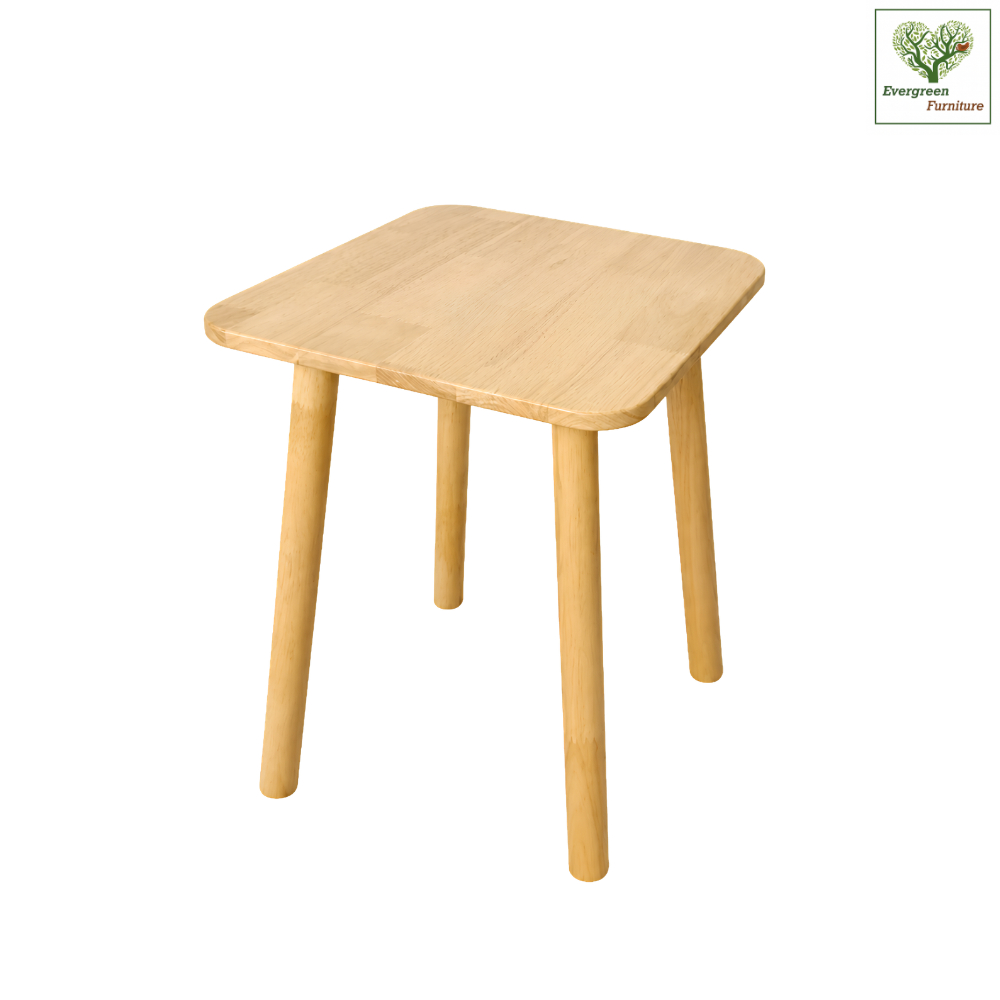 Evergreen Furniture โต๊ะไม้อเนกประสงค์ โต๊ะข้างโซฟารหัส T-445-R เฟอร์นิเจอร์