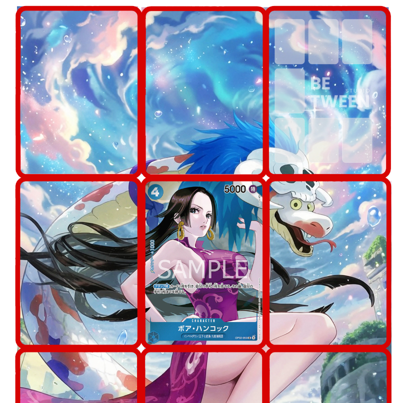 Full-art โบอา แฮนค็อก OP02-059 การ์ดวันพีช (ครบเซ็ต 8ใบ)