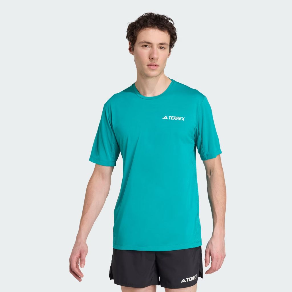 เสื้อวิ่งแขนสั้น สีเขียวมินต์ Adidas Terrex Xperior Climacool+