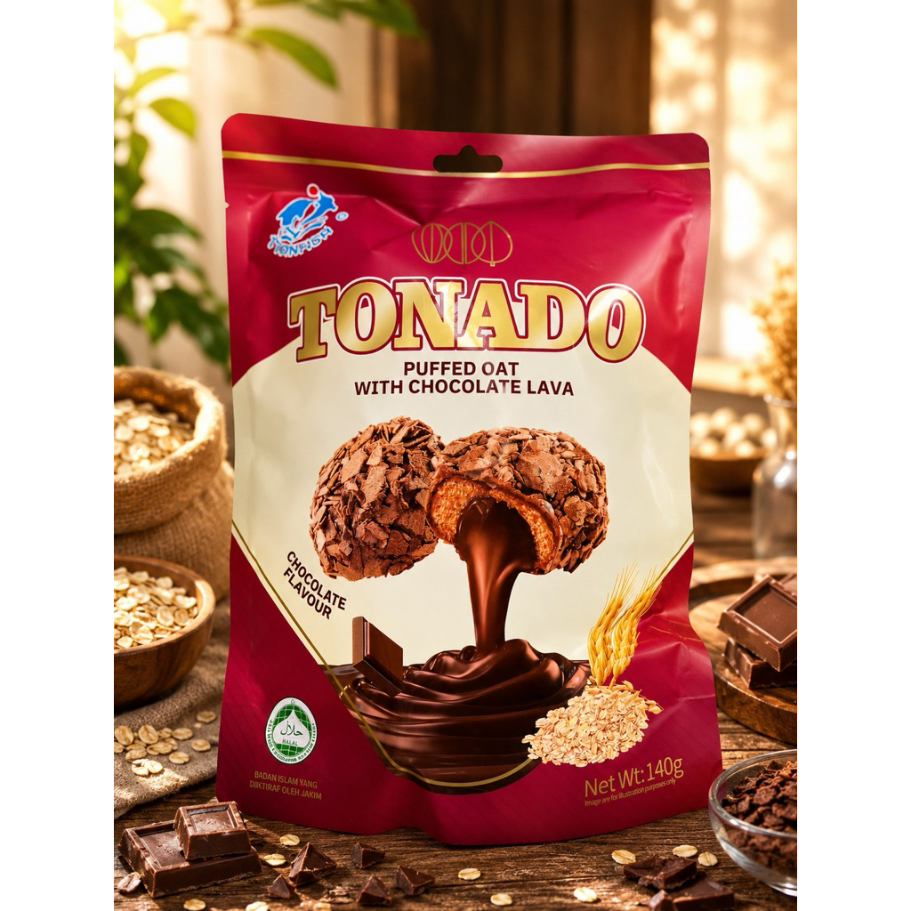 ขนมข้าวโอ๊ต Nezline Oat Choco แคลอรี่น้อย 80 กรัม