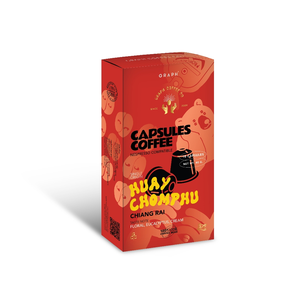 GRAPH | กาแฟแคปซูลห้วยชมภู COFFEE CAPSULE - HUAYCHOMPHU