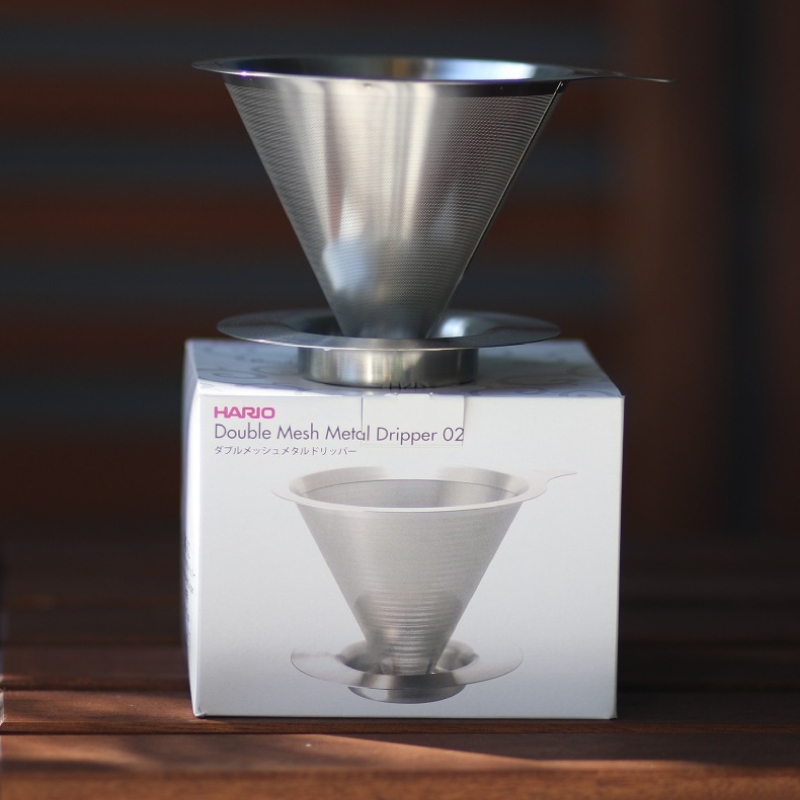 Hario Double Mesh Metal Dripper 02