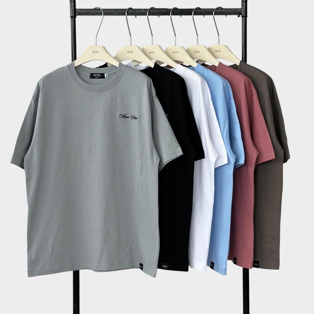 ATIPA - ATIPA Everywhere Oversize  เสื้อยืด โอเวอร์ไซส์ ดีไซน์เรียบเท่