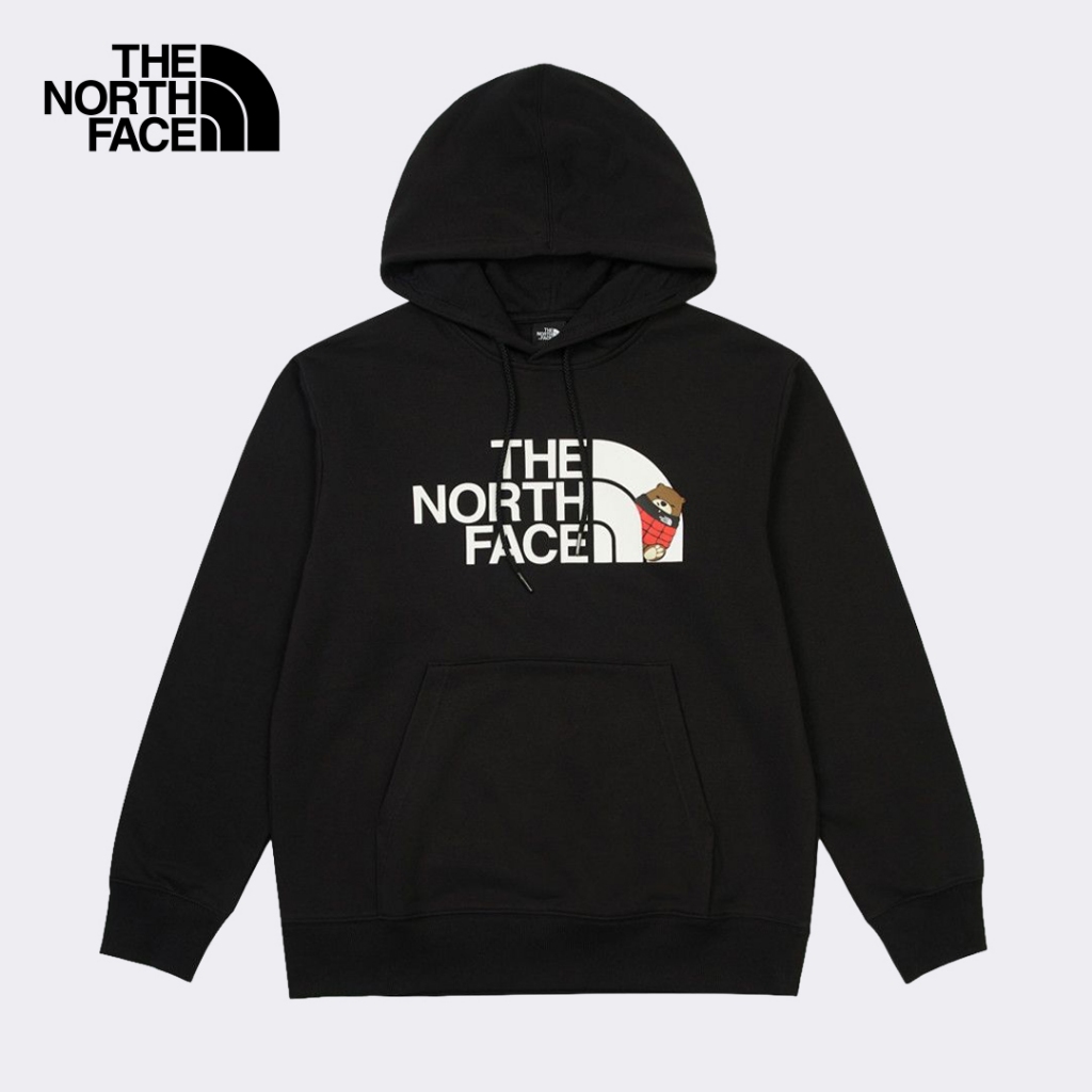 THE NORTH FACE MEN TNF CORE NUPTSE BEAR HOODIE GRAPHIC(ดูตารางไซส์ASIA/AP) - TNF BLACK เสื้อฮู้ดแขนยาว ผู้ชาย