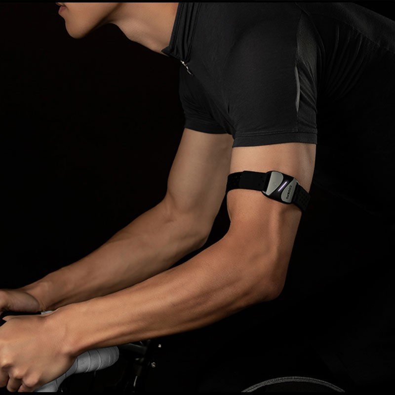 COOSPO HW807 Heart Rate Monitor Armband ,บลูทูธ 5.0 ANT+ HRMพร้อมHR Zone LED