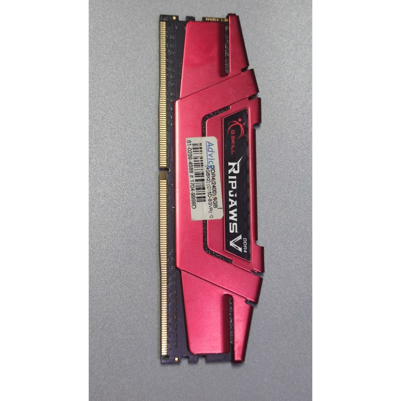 DDR4 4GB/2600 GSKILL RIPJAWS V สินค้ามือสอง