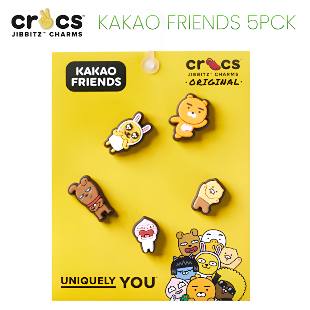 [🚚จัดส่งไว] CROCS JIBBITZ KAKAO FRIENS 5PCK