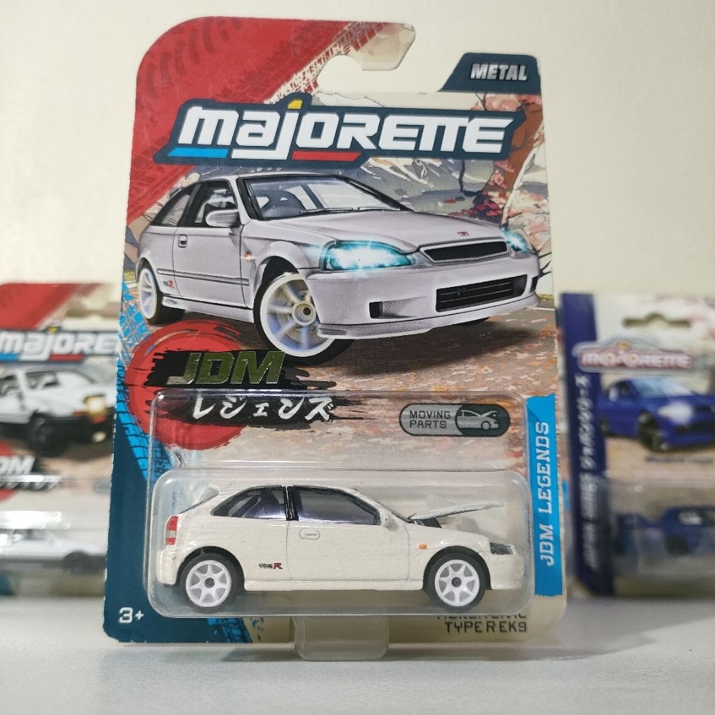 Honda civic EK9 type R สเกล 1:64 มาจอเร็ตต์ Majorette JDM
