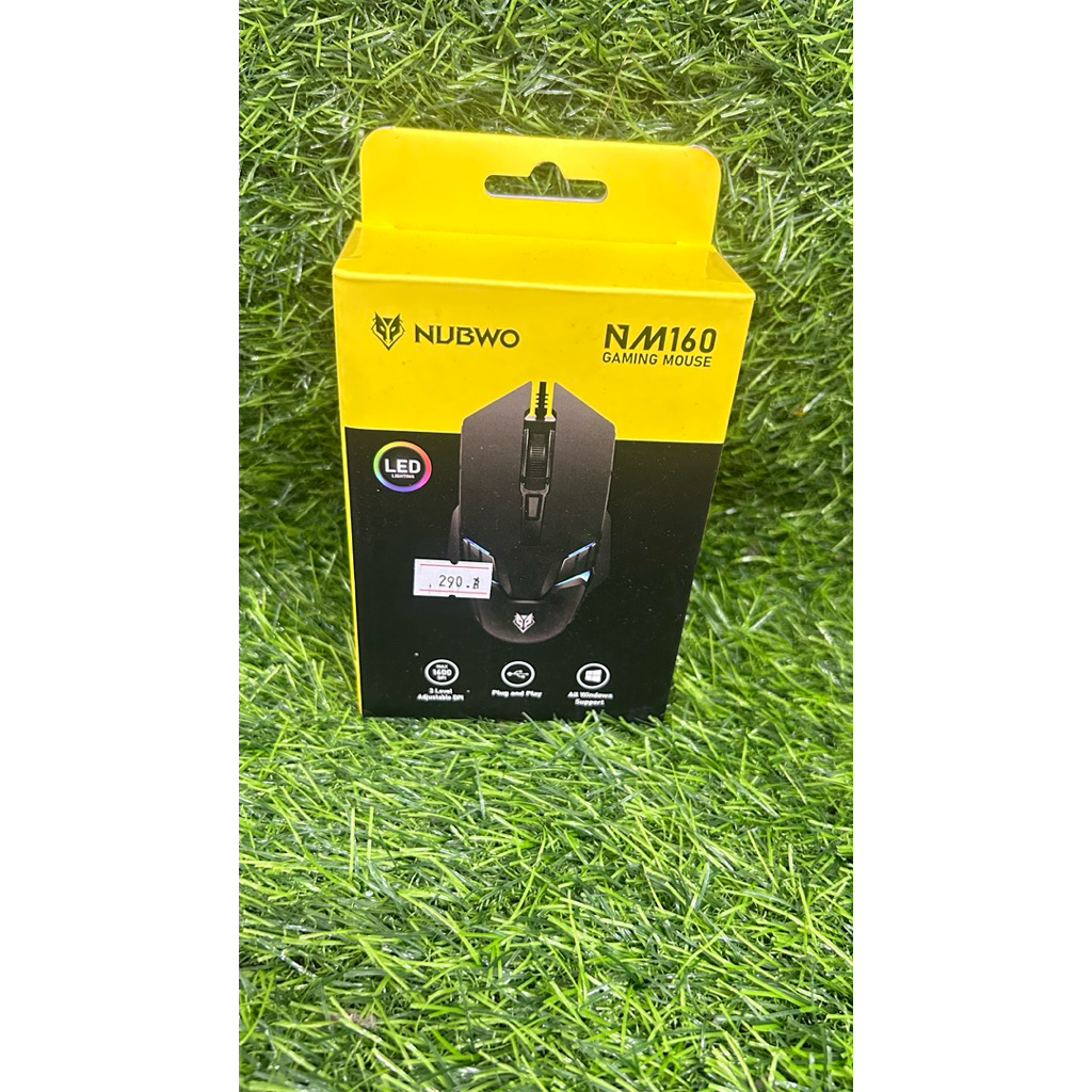 เม้าส์สาย nubwo nm160 gaming mouse nm160