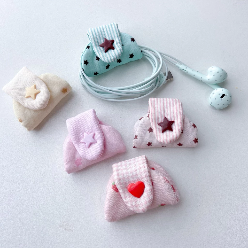 ♡ พร้อมส่ง | Cable holder ที่รัดสายชาร์จ จัดระเบียบ สายไฟ สายชาร์จ
