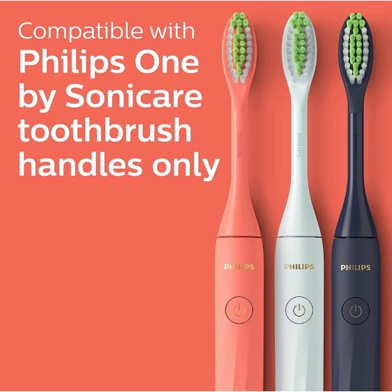 [New]Philips HY1200 เปลี่ยนหัวแปรงสีฟันไฟฟ้าเหมาะสําหรับ One HY1200/