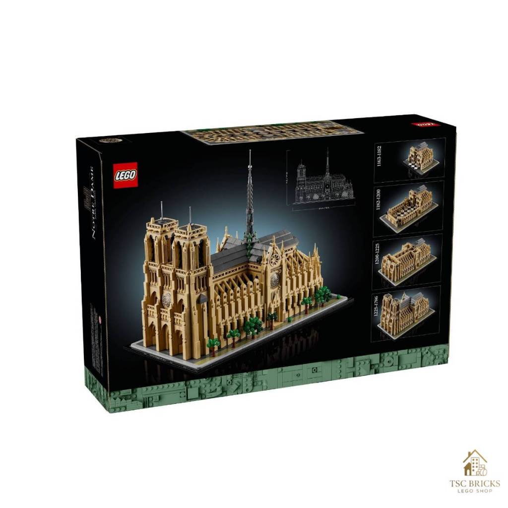 LEGO ARCHITECTURE 21061 Notre-Dame de Paris (สินค้าพร้อมส่งจากไทย)