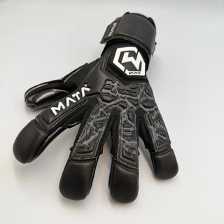 ถุงมือผู้รักษาประตู MATASPORT รุ่นท็อป Pro3Elite Black out สีดำ-โฟมดำ