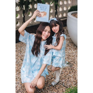 (พร้อมส่ง) Blue Blossom Girl Set BL02B