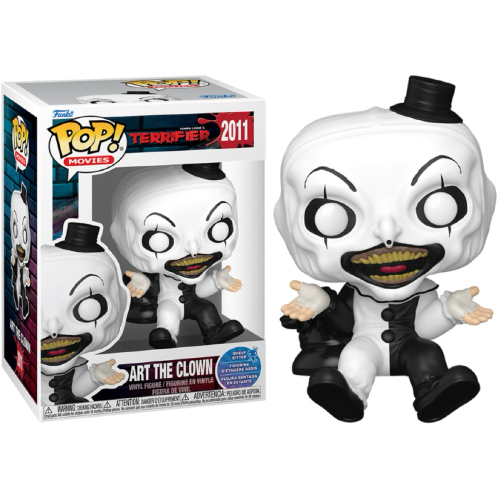 {In-Stock} Funko Pop! TERRIFIER : Art The Clown Shelf Sitter #2011 พร้อมส่งค่ะ