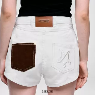 Merge Official - Rayleigh Denim Shorts (พร้อมส่ง)