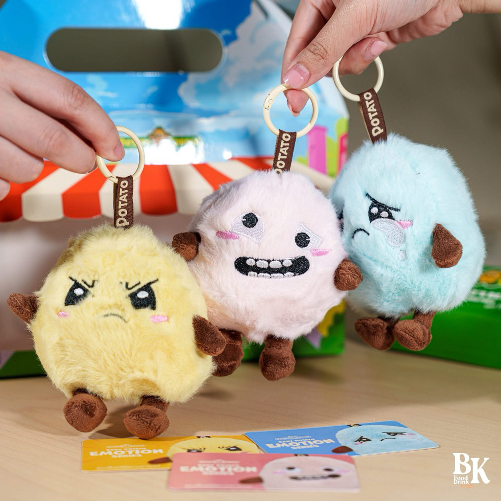 (พร้อมส่ง) ของแท้ 100% Potato Corner Baby Potato Emotion Series พวงกุญแจ สินค้าพรีเมียม ลิขสิทธิ์แท้จากโปเตโต้ คอร์เนอร์