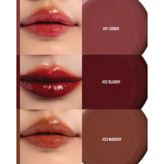 (ซื้อ 2 แถม 1) Madsander Dewy Glow Lip Tint (#03 Madder)