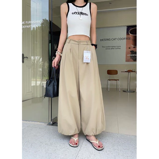 รหัส9539กางเกงบอลลูนงานป้ายkeltisรุ่นมีซิปหน้ากระดุมหน้าใช้งานจริงได้