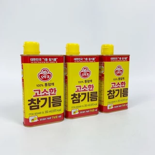 Otoki Korea sesame oil โอโตกิ น้ำมันงา น้ำมันงาเกาหลี 참기름 สินค้าเกาหลีแท้ 100%