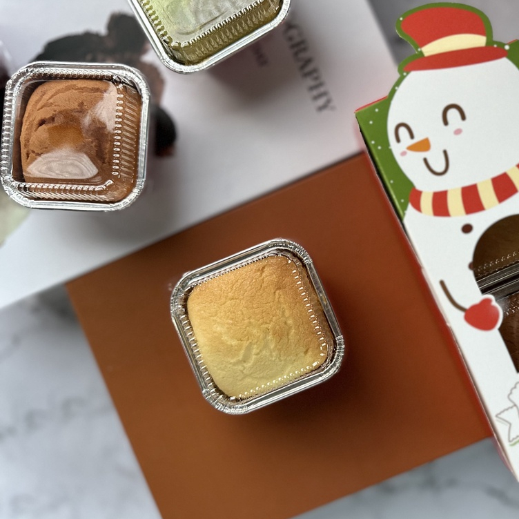 ส่งได้เฉพาะ instant delivery | Milk cake | เค้กนม เนื้อแน่น ไม่มีไส้ สูตร หวานน้อย | Lean & Clean