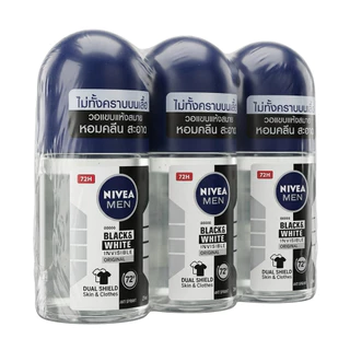 [แพ็ค 3 ]นีเวีย โรลออน เอ็กตร้า ไบรท์ เรเดียนโรลออน ขนาด 25 มล. Nivea extra bright radiant roll on 25 ml.