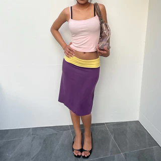 Tropical Midi Skirt กระโปรงBuarchom กระโปรงใส่ไปทะเล