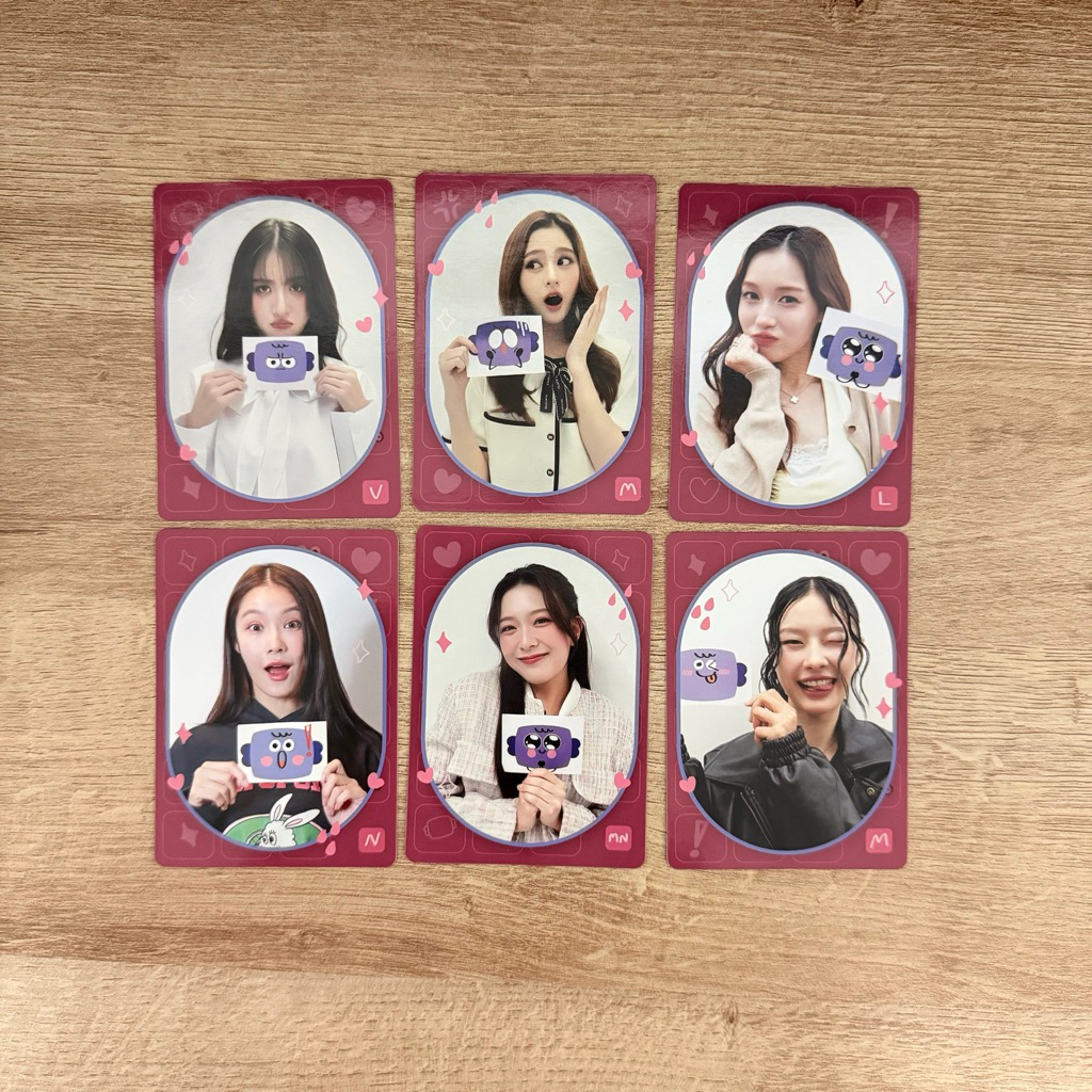 พร้อมส่ง โฟโต้การ์ด GMM Random Card Girl Mood Quest