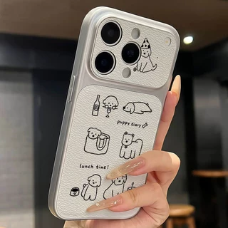 เคสโทรศัพท์ลายลูกพลับสีแดง ใช้ได้กับ iPhone13/11/12/17/14/15Pro/16Max/15Plusผลิตจากหนังแท้คุณภาพสูง มีคุณสมบัติกันกระแทก