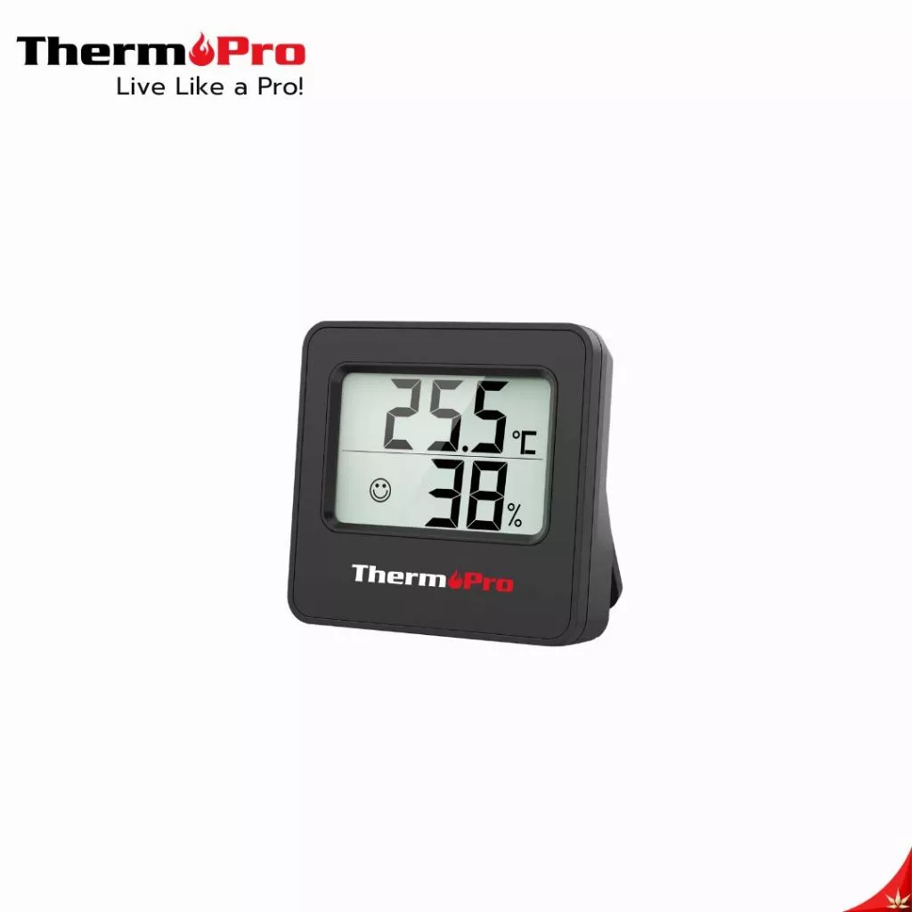 ThermoPro TP157 เครื่องวัดอุณหภูมิเเละความชื้นเเบบดิจิทัล Digital Thermometer Hygrometer รุ่นTP157