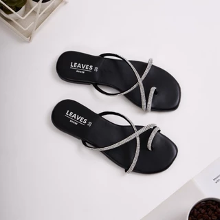 LEAVESSHOES รองเท้าสวมแฟชั่น รองเท้าแตะผู้หญิง รุ่น COTTAGE