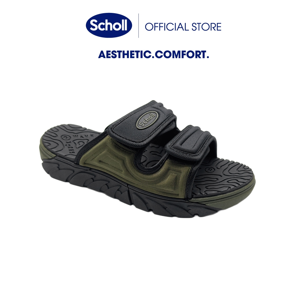Scholl รองเท้าสกอลล์แบบสวมรุ่นไซโคลน Cyclone Unisex เทคโนโลยี Comfort Sandal ทำให้ใส่สบาย ทนทาน