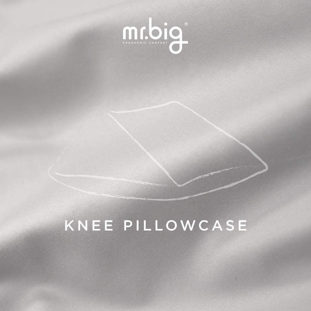 mr.big ปลอกหมอน Knee สีเทาอ่อน