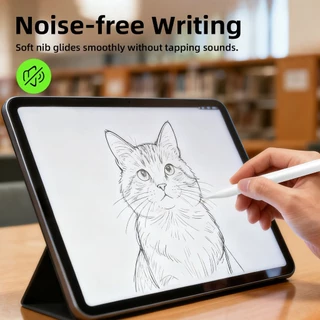 GOOJODOQ หัวปากกาสไตลัสสำหรับเปลี่ยน 2B Double-layer ปากกาสําหรับ ดินสอ Gen1/2 ดินสอ Pro และ USB-C