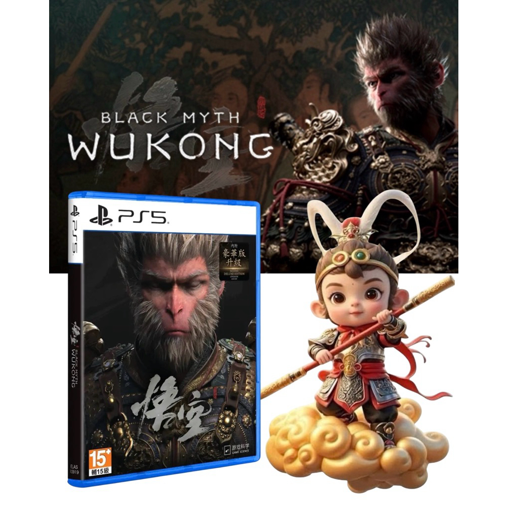 Ps5 Games [A/T] Games  Black Myth WuKongk [รองรับภาษาไทย,🇹🇭] Z3:Eng,TH)Zall:Us,Eng,TH)