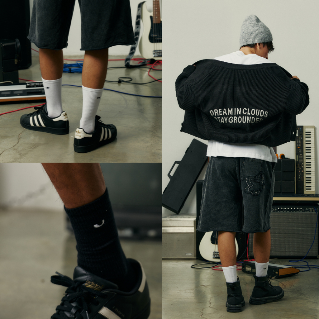 SO.ON : Dream in cloud Sock ถุงเท้า รุ่น Eye Cloud