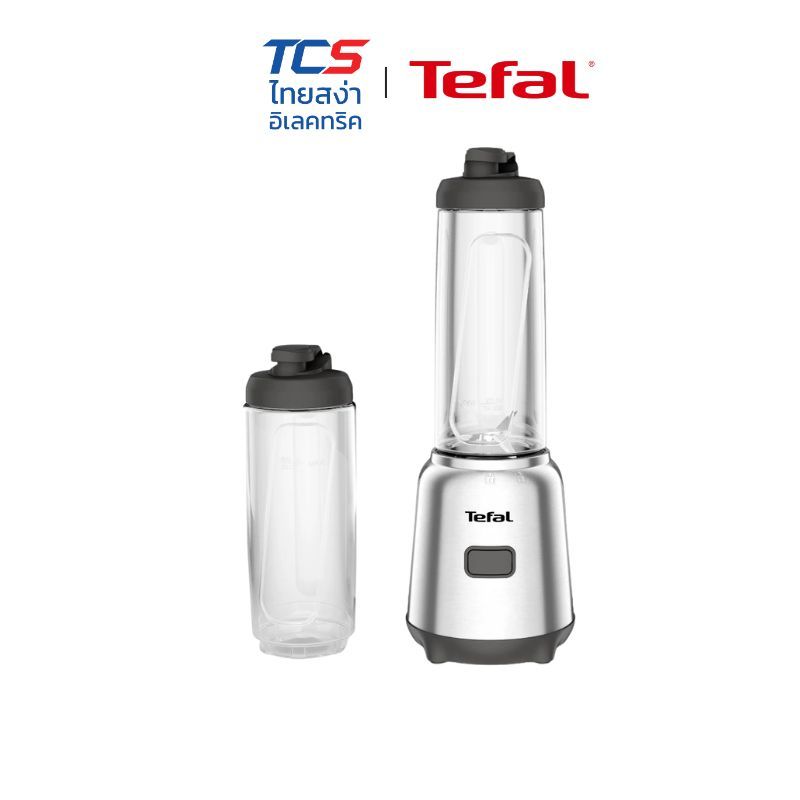 Tefal เครื่องปั่นน้ำผลไม้พกพา MIX&MOVE รุ่น BL15FD30 โถTritan 0.6 ลิตร x2 พกพาง่าย รับประกัน 2ปี