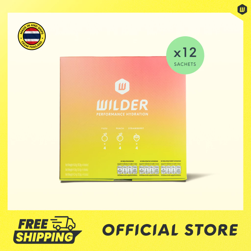 Variety Box Electrolyte | เครื่องดื่มเกลือแร่แบบผง สูตรไม่เติมน้ำตาล Fast Hydration กล่องรวม 3 รสชาติ