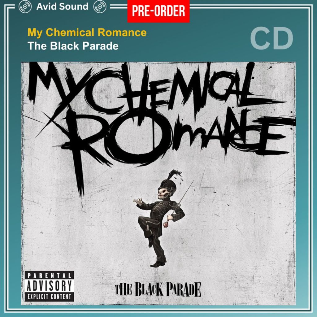 Pre-Order CD แผ่นซีดี My Chemical Romance The Black Parade ใหม่ ซีล My Chemical Romance CD