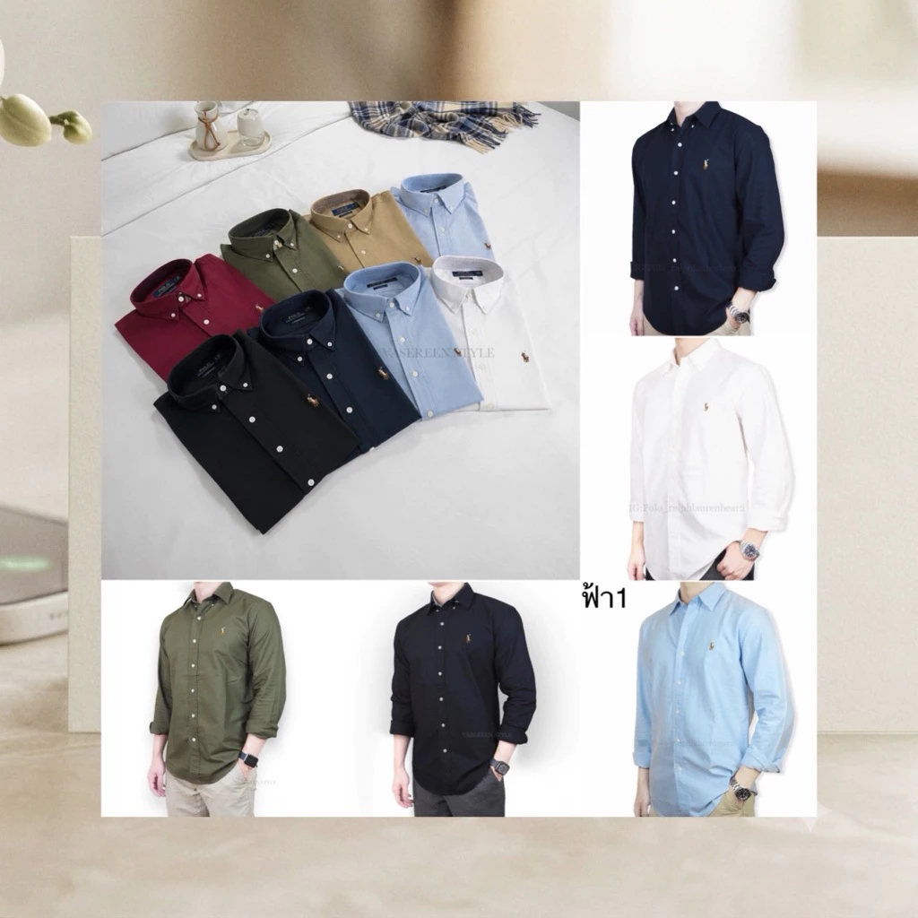 (พร้อมส่ง) รุ่นยอดฮิต Oxford Custom fit Men's