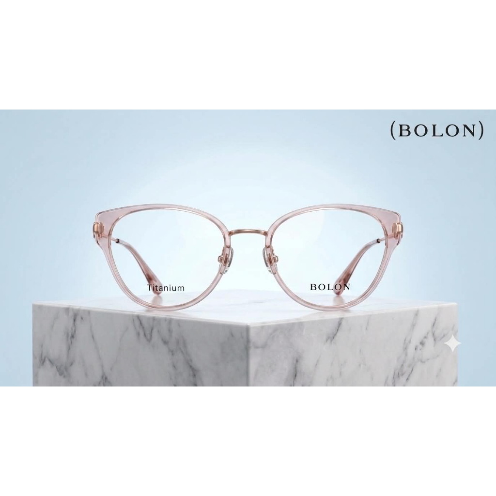 Bolon กรอบแว่นสายตา BA6019 ไซส์ 53 สั่งพร้อมทำเลนส์ได้เลย