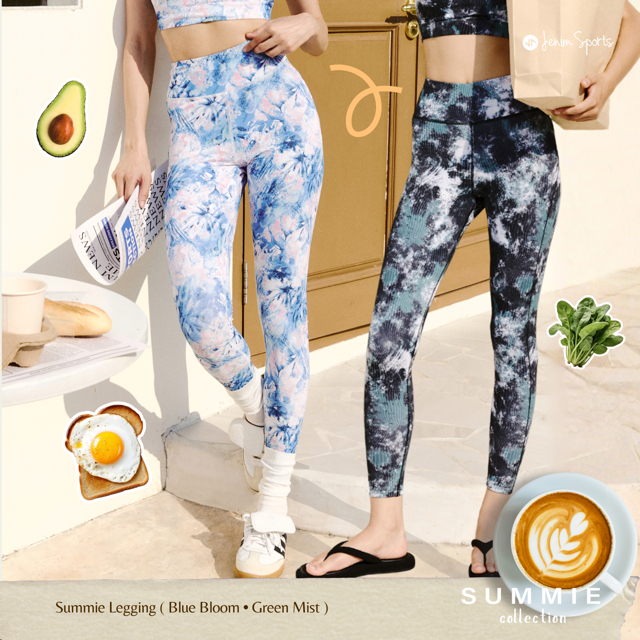 Summie Legging เลกกิ้งออกกำลังกายขายาว ผ้ากระชับ