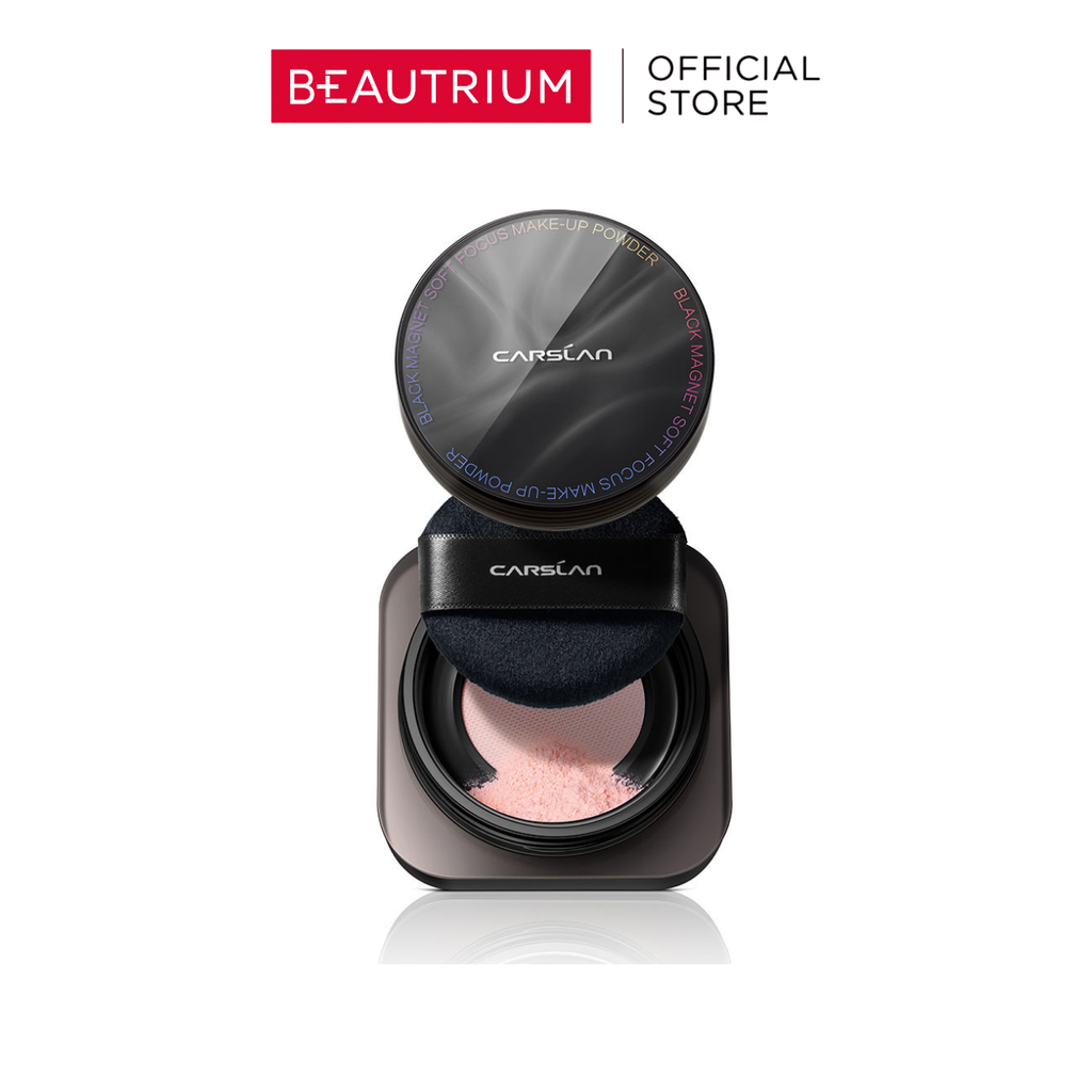CARSLAN Black Magnet Soft Focus Make-Up Powder แป้ง 8g