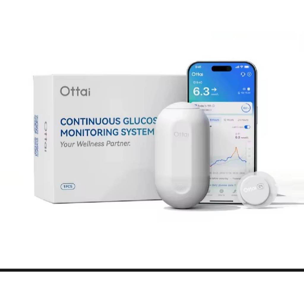 Ottai CGM Thailand ระบบการติดตามระดับน้ำตาลกลูโคสต่อเนื่องทั้งชุด14วัน * 24ชั่วโมง* พร้อมส่ง ในไทย 🇹