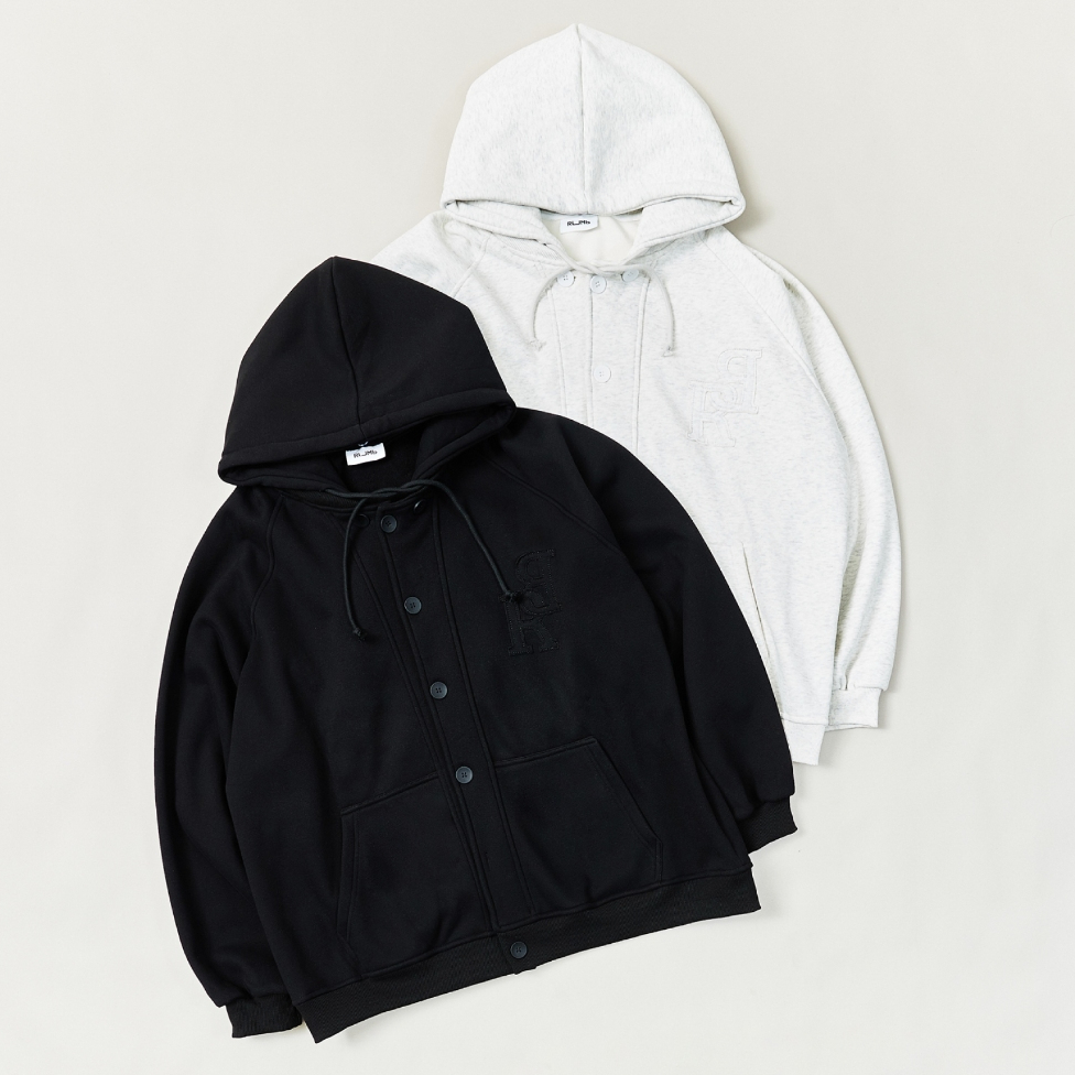 RUMb - เสื้อฮู้ดดี้ คาร์ดิแกน Oversize รุ่น KAKUSHI HOODIE CARDIGAN - Col. REBORN รูปที่ 7