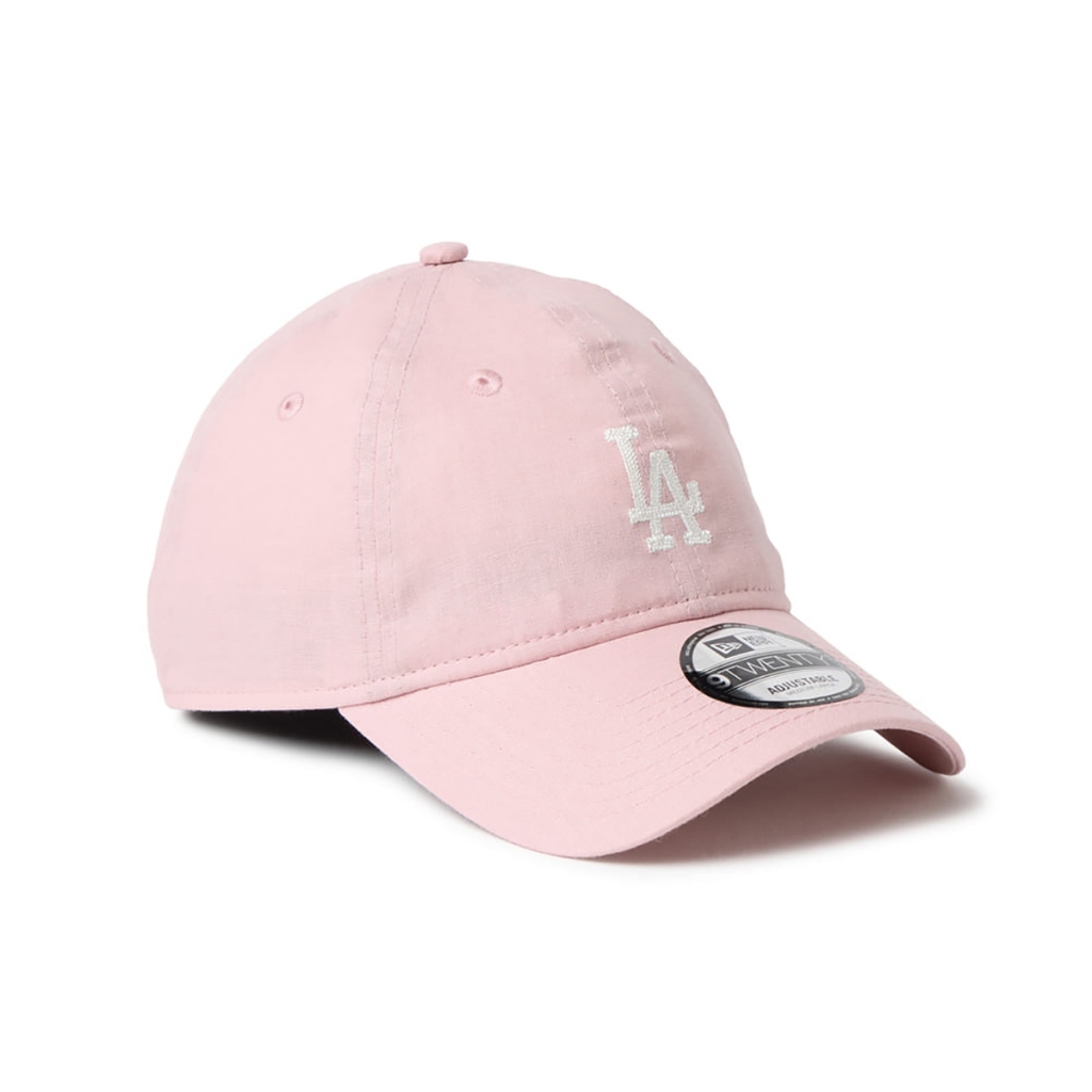 New Era قبعة Los Angeles Dodgers قطن وكتان — وردي — صورة 3
