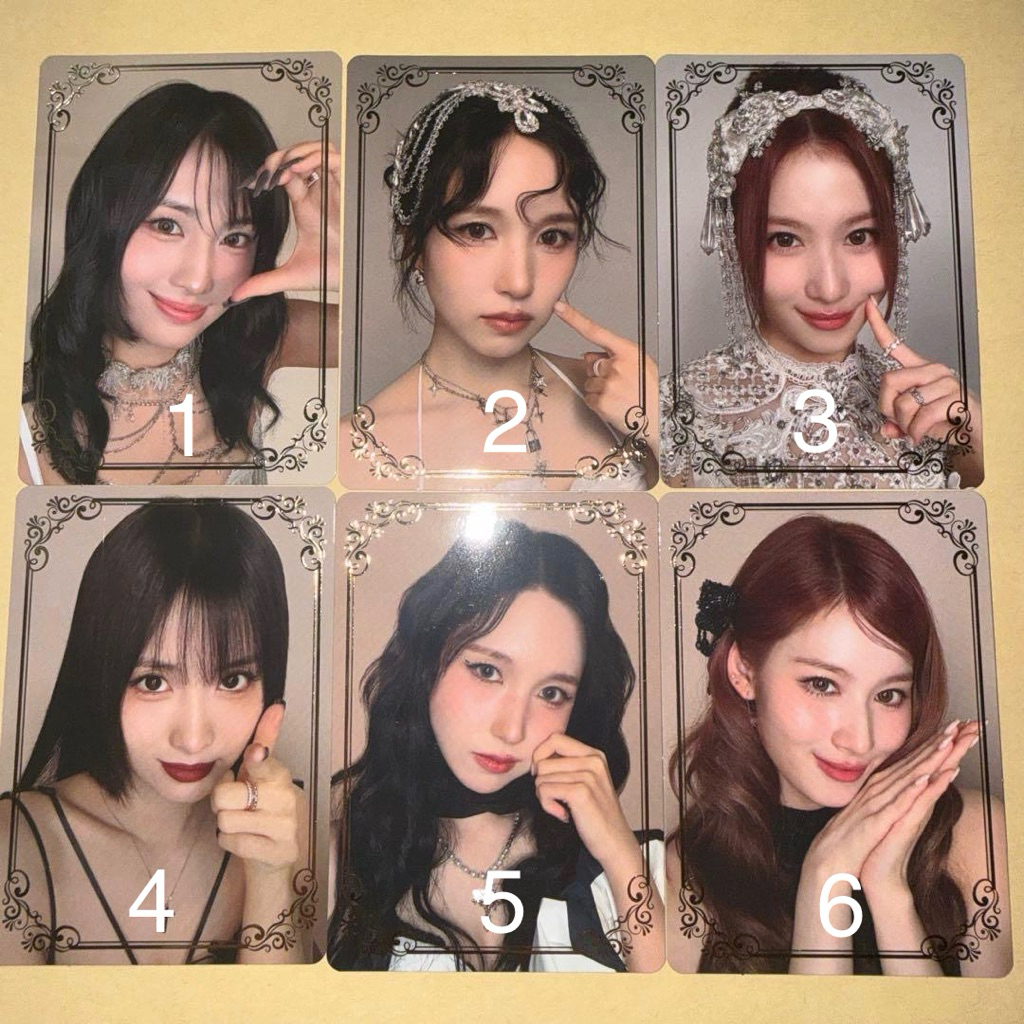 (พร้อมส่ง) การ์ดมิซาโมะ MISAMO PLAY Tower Records Lucky Draw